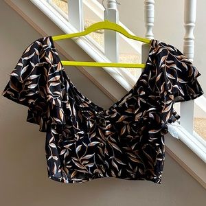 NWT Amuse Society Crop Top - S